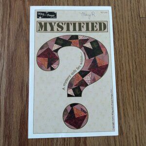 Large Quilt Sewing Pattern Blocks Bordered Mystified